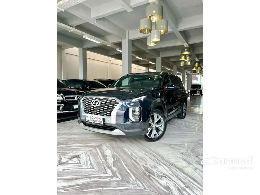 Jual Mobil Hyundai Palisade 2021 Signature 2.2 di DKI Jakarta Automatic SUV Biru Rp 675.000.000