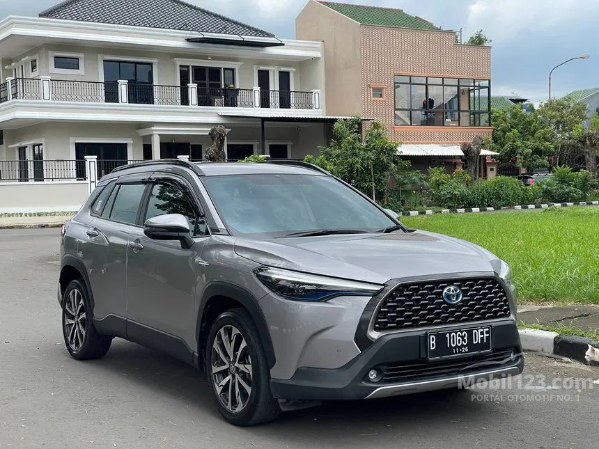 Jual Mobil Toyota Corolla Cross 2021 Hybrid 1.8 di DKI Jakarta Automatic SUV Abu