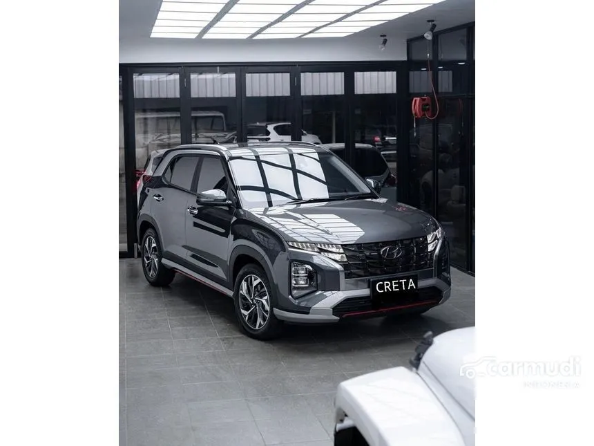 Jual Mobil Hyundai Creta 2024 Prime 1.5 di DKI Jakarta Automatic Wagon Silver Rp 371.800.000