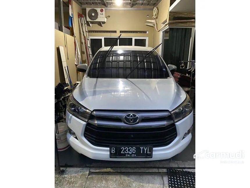 Jual Mobil Toyota Kijang Innova 2018 V 2.4 di DKI Jakarta Manual MPV Putih Rp 326.000.000