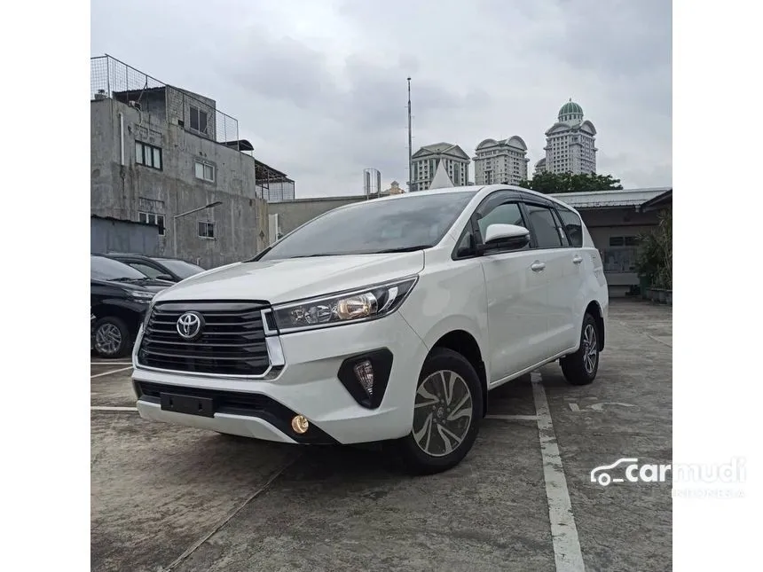 Jual Mobil Toyota Kijang Innova 2024 G 2.4 di Banten Automatic MPV Putih Rp 410.900.000