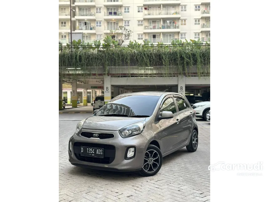 Jual Mobil KIA Picanto 2015 SE 5 1.2 di Jawa Barat Manual Hatchback Abu
