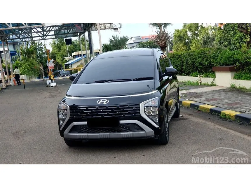 Jual Mobil Hyundai Stargazer 2024 Prime 1.5 di DKI Jakarta Automatic MPV Hitam Rp 235.000.000