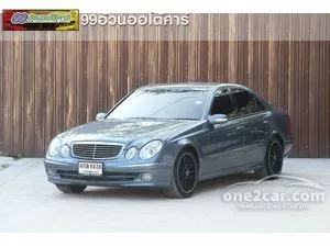 2003 Mercedes-Benz E240 2.6 Avantgarde Sedan