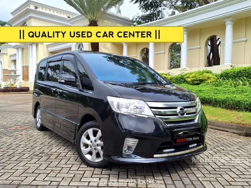 Jual Mobil Nissan Serena 2014 Highway Star 2.0 di DKI Jakarta Automatic MPV Hitam Rp 163.000.000