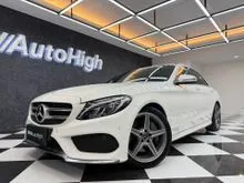 2018 Mercedes-Benz C300 2.0 AMG Line Sedan [Km11.000] Nik2018 White On Black Panoramic Sunroof PBD Record ATPM #AUTOHIGH #BEST VALUE