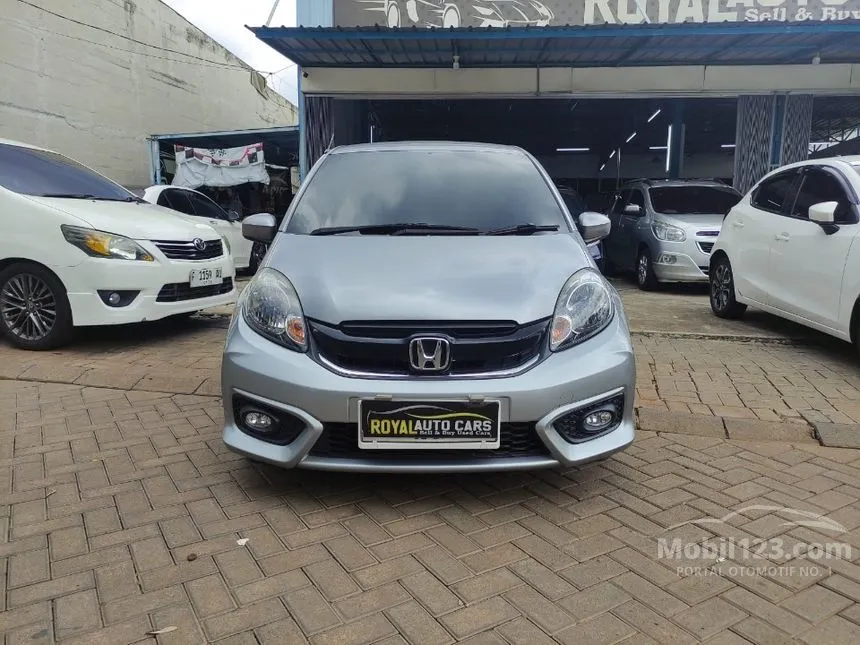 Honda Brio 2017 Satya E 1.2 di Banten Automatic Hatchback Silver