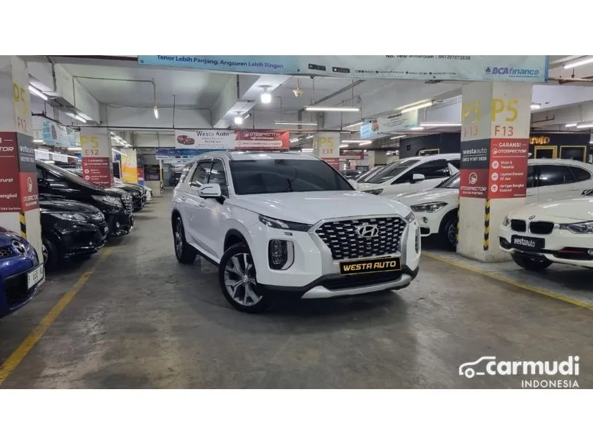 Jual Mobil Hyundai Palisade 2021 Signature 2.2 di DKI Jakarta Automatic SUV Putih Rp 600.000.000