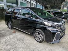 2016 Toyota Vellfire 2.5 ZG SUNROOF Full Spec