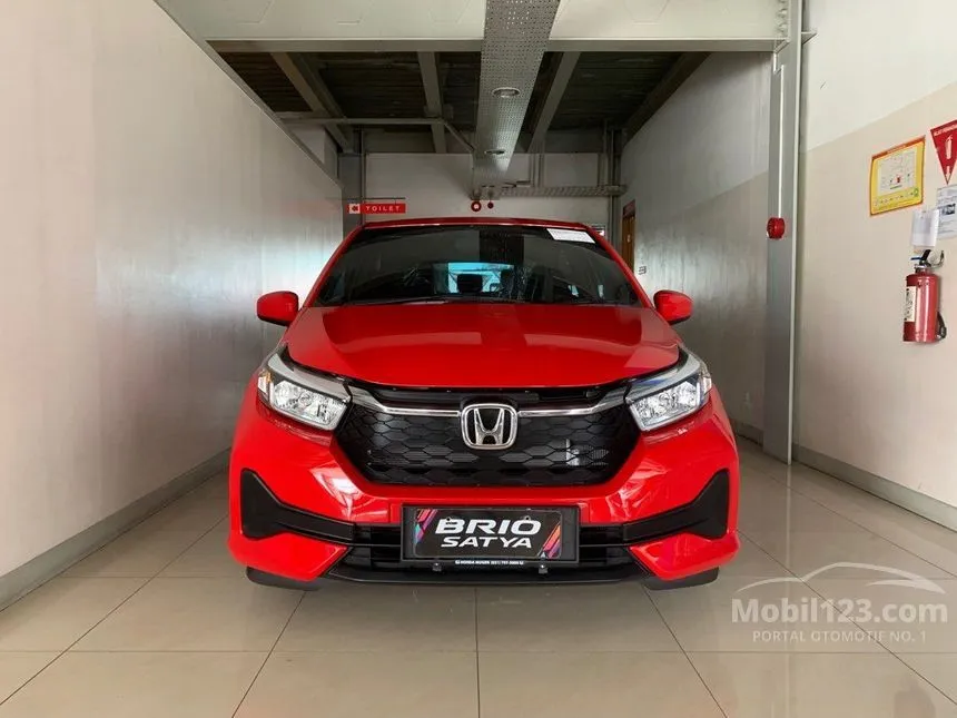 Jual Mobil Honda Brio 2024 E Satya 1.2 di DKI Jakarta Automatic Hatchback Merah Rp 183.000.000