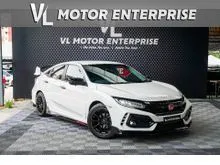 2019 Honda Civic 1.5 TC-P FullyConvert FK8 MST-Intake ValvetronicExhaust MugenTailLamp UltraRacingBar 18Inch RZ2-SportRim FullService 74Kkm