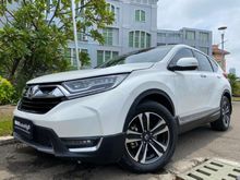 2017 Honda CR-V 1.5 Prestige Prestige VTEC SUV Reg.2018 White On Black Panoramic Sunroof PBD Km30rb #AUTOHIGH #BEST OFFER