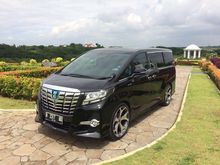 2016 Toyota Alphard 2.5 G S C Package Van Wagon