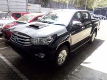 2017 Toyota Hilux 2.5 G Pick-up DOUBLE CABIN DIESEL HITAM AUTO2000 BANDUNG ATPM