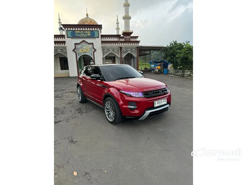 Jual Mobil Land Rover Range Rover Evoque 2013 Dynamic Luxury Si4 2.0 di DKI Jakarta Automatic SUV Merah Rp 465.000.000