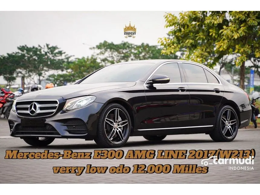 2017 Mercedes-Benz E300 AMG Line Sedan