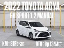 2022 Toyota Agya 1.2 GR Sport Hatchback BELI MOBIL BEKAS BEBAS CEMAS, HANYA DI CARSOME. TERMURAH BERKUALITAS BERGARANSI