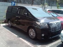 2015 Toyota Alphard H30 2.5 G Hitam Bandung Ready