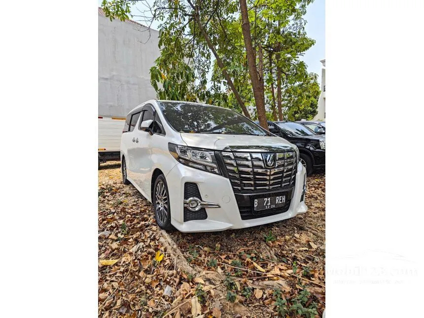 Jual Mobil Toyota Alphard 2016 G 2.5 di DKI Jakarta Automatic Van Wagon Putih Rp 690.000.000