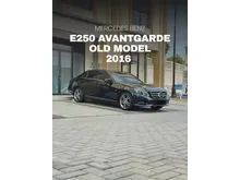 2016 Mercedes-Benz E250 2.0 Avantgarde CKD Sedan