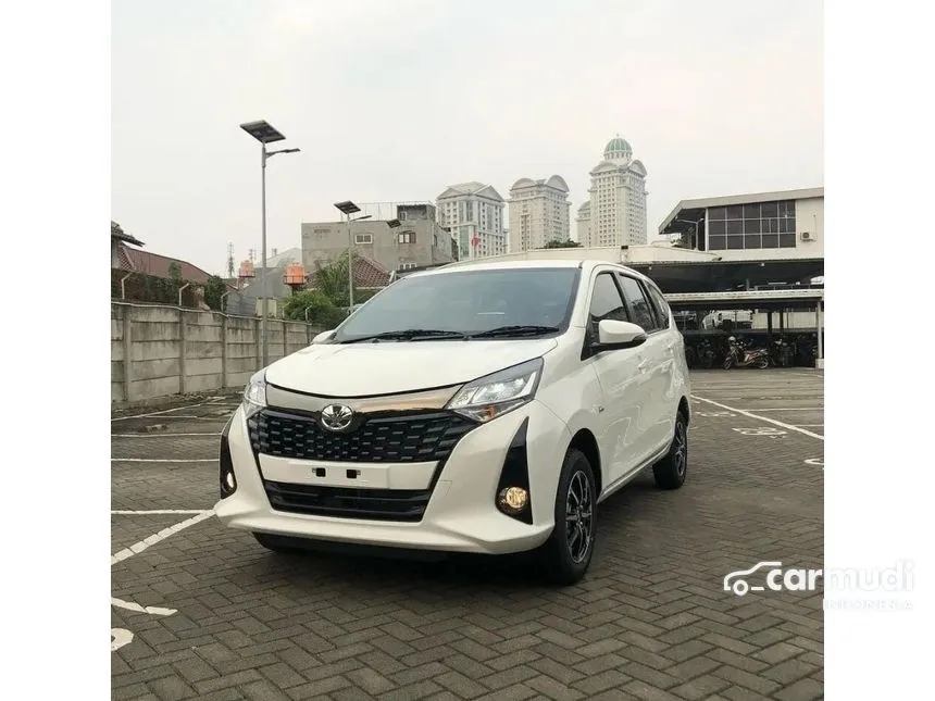 Jual Mobil Toyota Calya 2024 G 1.2 di Banten Automatic MPV Putih Rp 173.400.000