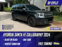 2024 Hyundai Santa Fe 2.5 Calligraphy SUV Black Hitam Caligraphy Santafe