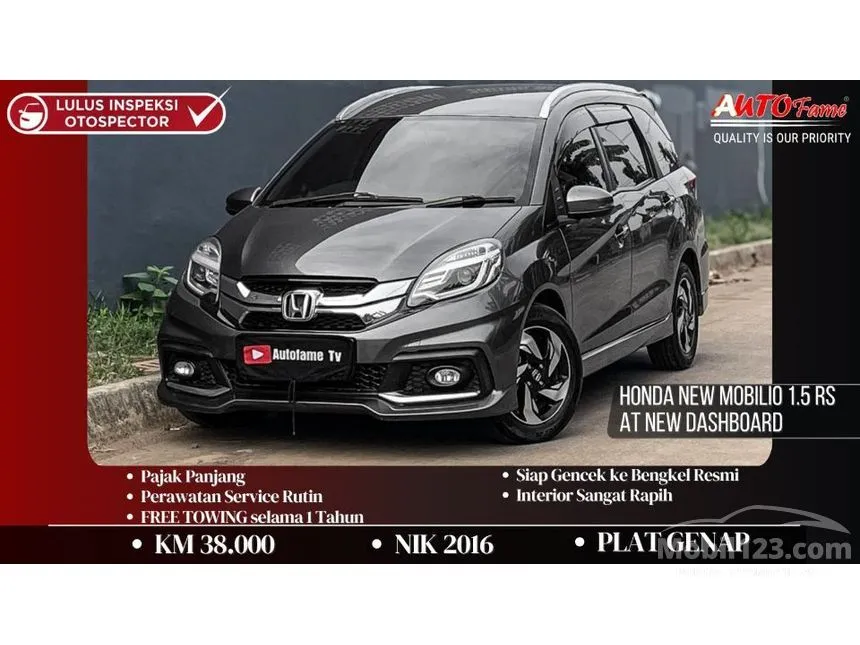 2016 Honda Mobilio RS MPV