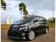 2013 Toyota Vellfire 2.4 Z Van Wagon