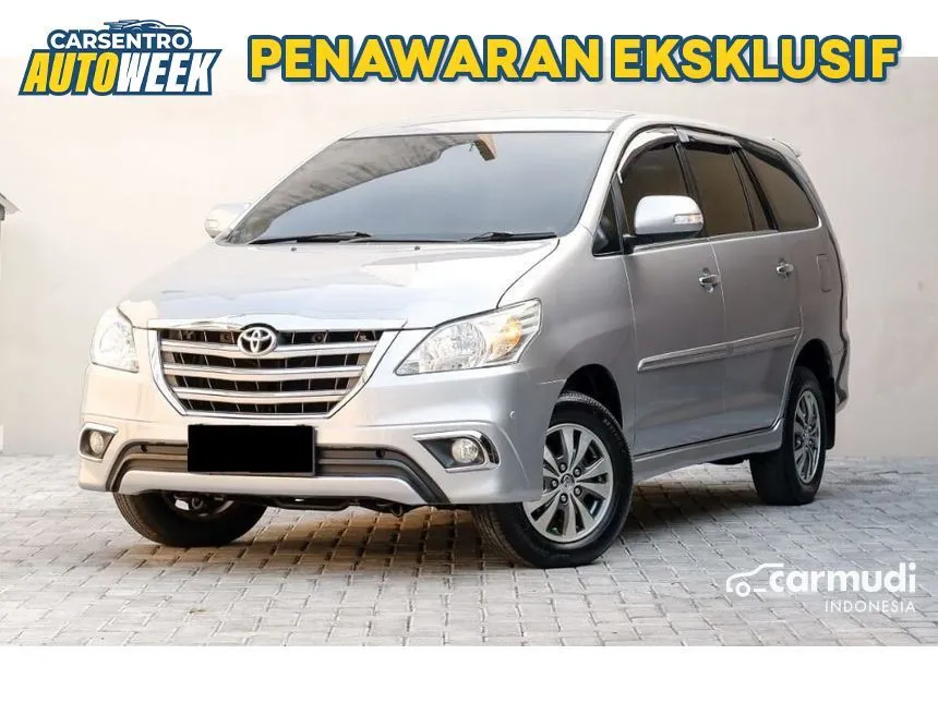 Jual Mobil Toyota Kijang Innova 2014 V 2.0 di Jawa Tengah Automatic MPV Silver Rp 195.000.000
