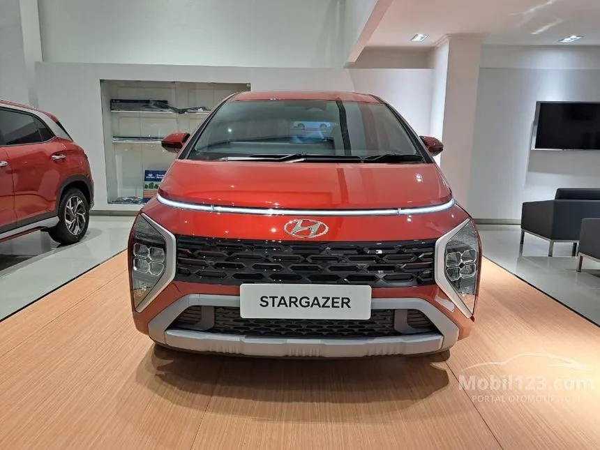 Jual Mobil Hyundai Stargazer 2024 Prime 1.5 di DKI Jakarta Automatic Wagon Merah Rp 286.000.000