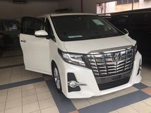 2017 TOYOTA ALPHARD 2.5 S PRE-CRASH (2 WHEEL) UNREG