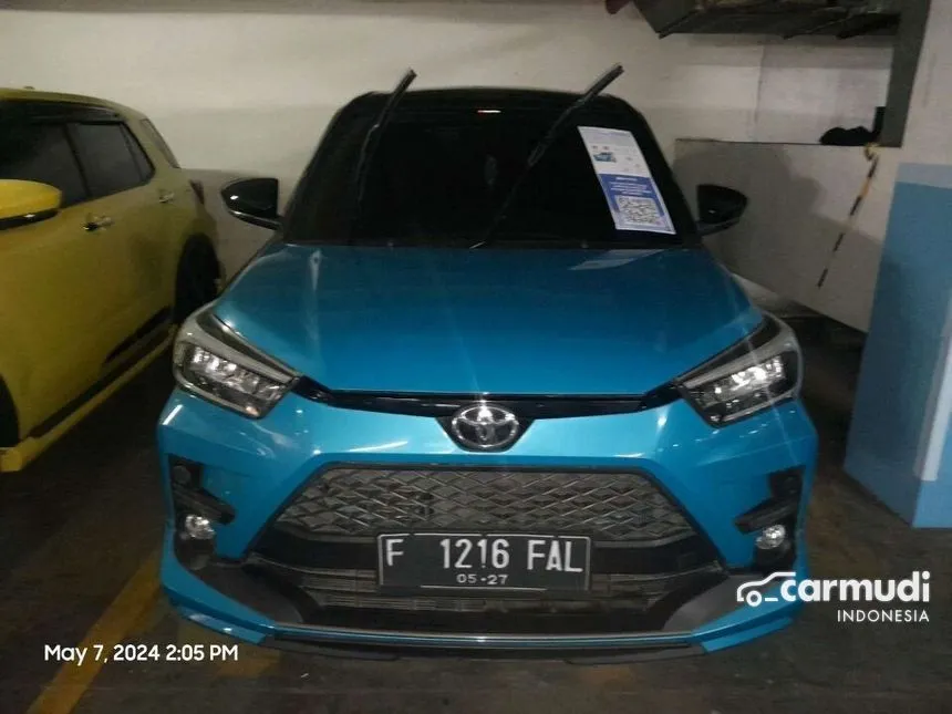 Jual Mobil Toyota Raize 2022 GR Sport 1.0 di DKI Jakarta Automatic Wagon Biru Rp 215.000.000