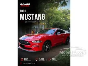 2021 Ford Mustang 2.3 EcoBoost Fastback Red on Black Merah