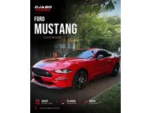 2021 Ford Mustang 2.3 EcoBoost Fastback Red on Black Merah