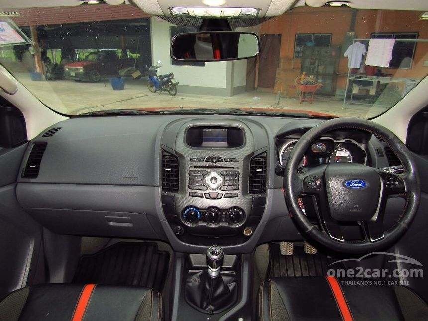 Ford Ranger 2013 OPEN CAB (ปี 12-15) WildTrak 2.2 เกียร์ธรรมดา สีส้ม ...