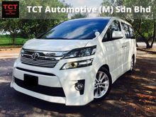 Toyota Vellfire 2.4 GOLDEN Eye Spec VVIP Owner Like New Car Free Full Tank Free Smart Tag