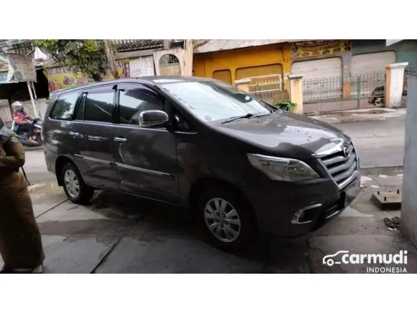 Jual Mobil Toyota Kijang Innova 2013 G 2.0 di Jawa Barat Automatic MPV Abu