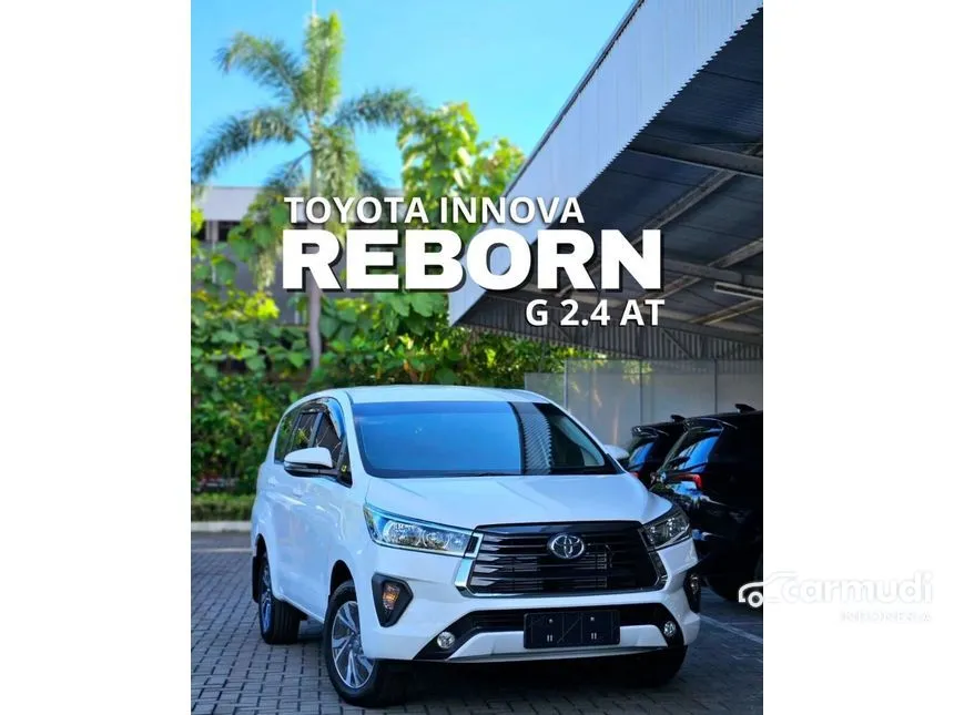 Jual Mobil Toyota Kijang Innova 2024 G 2.4 di Banten Automatic MPV Putih Rp 431.900.000