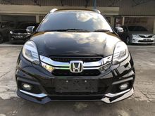 HONDA MOBILIO RS 2014 AT HITAM LOW KM FULL ORI SERVICE REC
