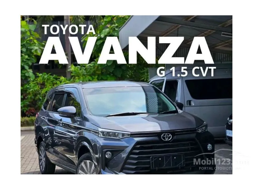 Jual Mobil Toyota Avanza 2024 G 1.5 di Banten Automatic MPV Silver Rp 239.700.000
