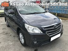 Toyota Innova 2.0 G SPEC - MPV (A) FULL SPEC - TOUCH SCREEN - REVERSE CAMERA - ROOF DVD PLAYER - 1OWNER - SELLING CHEAP IN MARKET