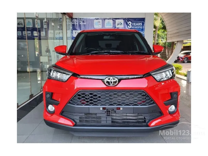 Jual Mobil Toyota Raize 2024 G 1.2 di Banten Manual Wagon Merah Rp 215.000.000
