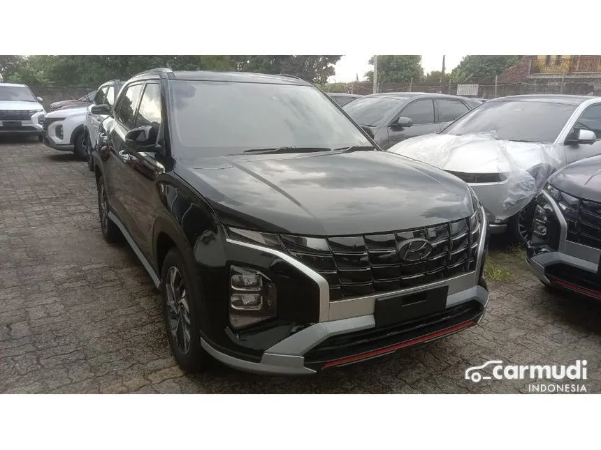 Jual Mobil Hyundai Creta 2024 Prime 1.5 di Jawa Barat Automatic Wagon Hitam Rp 416.800.000