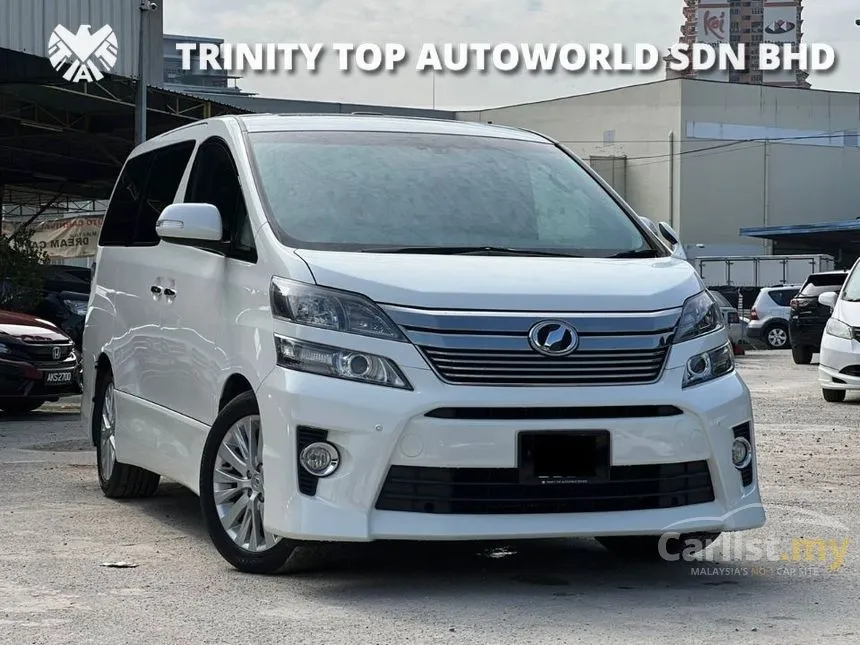 2013 Toyota Vellfire Z G Edition MPV