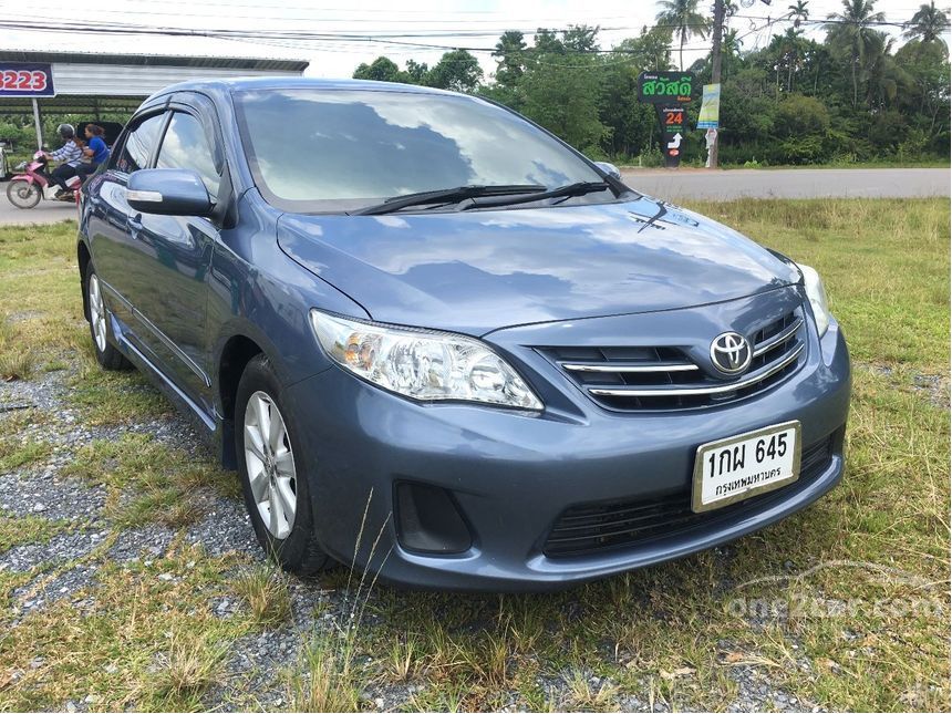 Toyota Corolla Altis 2011 CNG 1.6 in ภาคใต้ Automatic Sedan สีฟ้า for