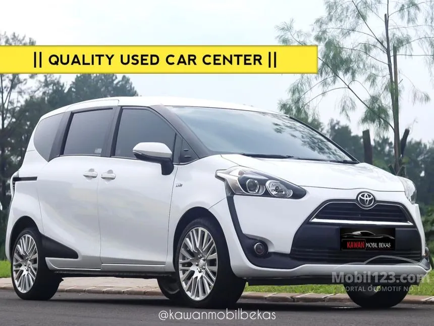 Jual Mobil Toyota Sienta 2016 V 1.5 di DKI Jakarta Automatic MPV Putih Rp 163.000.000