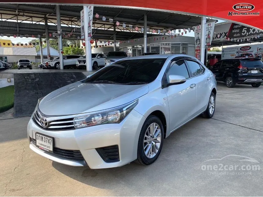 2014 Toyota Corolla Altis G Sedan