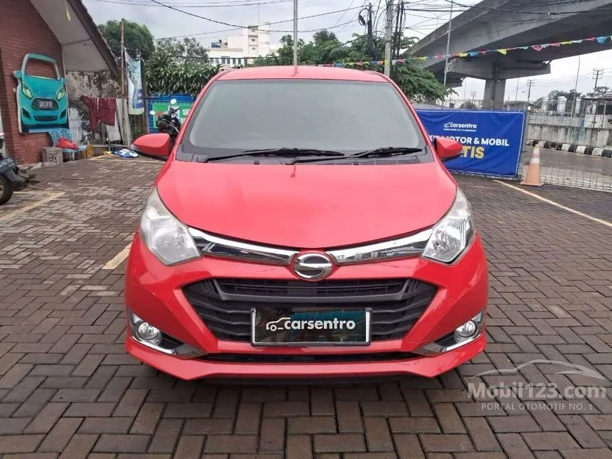 Jual Mobil Daihatsu Sigra 2018 R 1.2 di Jawa Barat Automatic MPV Merah Rp 129.000.000