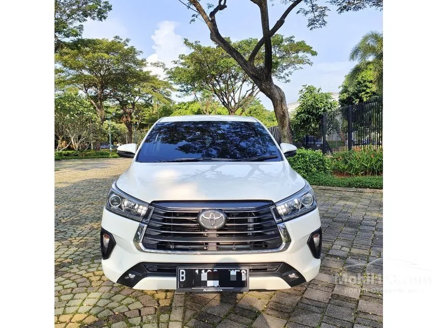 Jual Mobil Toyota Kijang Innova 2022 V 2.0 di Banten Automatic MPV Putih Rp 360.000.000