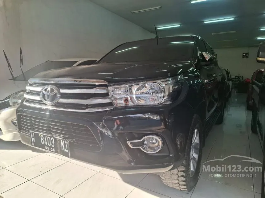 Jual Mobil Toyota Hilux 2020 G Double Cab 4X4 2.4 di Jawa Timur Manual Pickup Hitam Rp 355.000.000